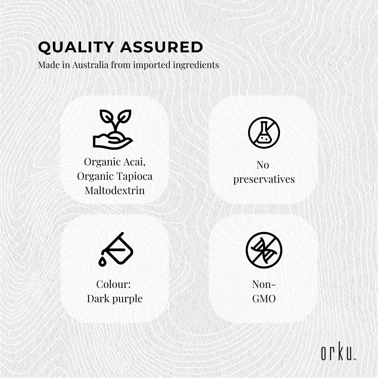 1Kg Acai Powder 100% Organic – Pure Superfood Amazon Berries