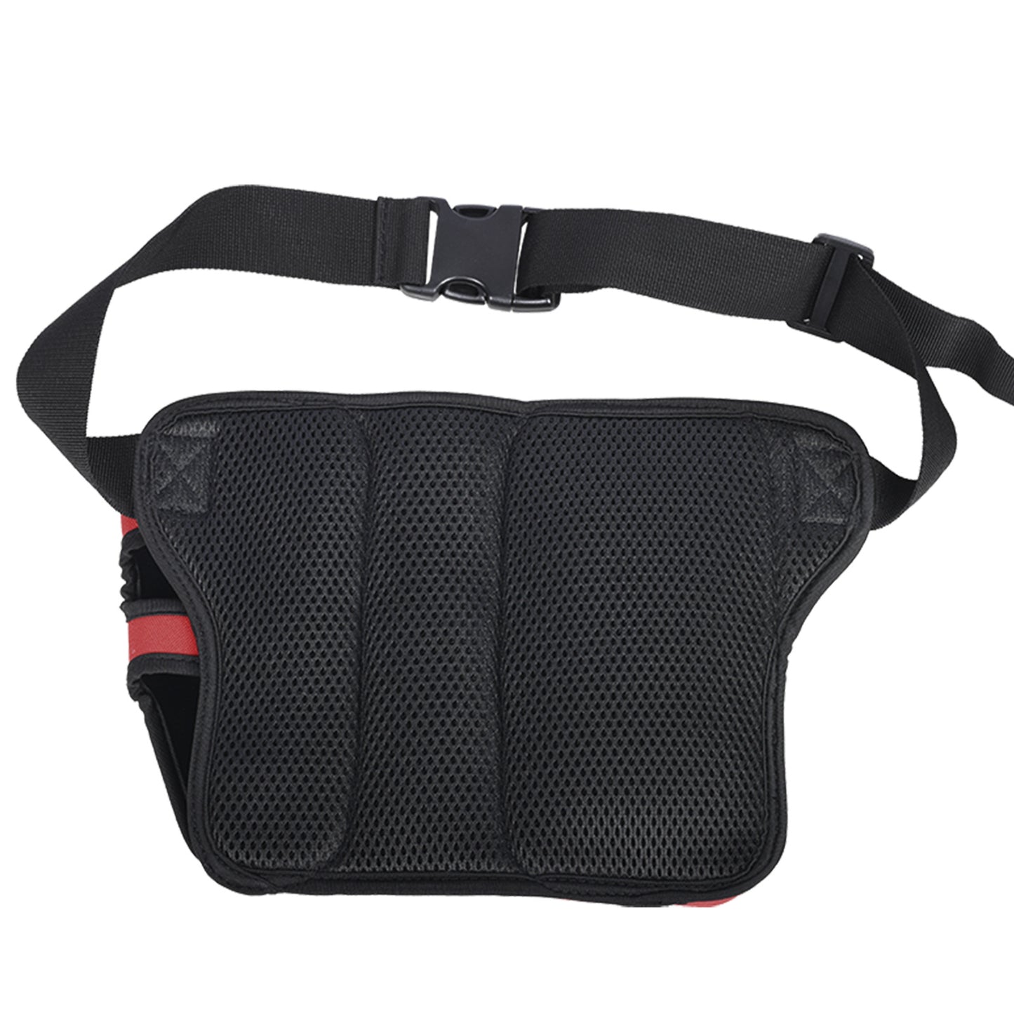 Grey Professional Park Golf Waist Bag - Multi-Functional Accessory Organizer for Dual Ball Storage & Water Bottle Holder