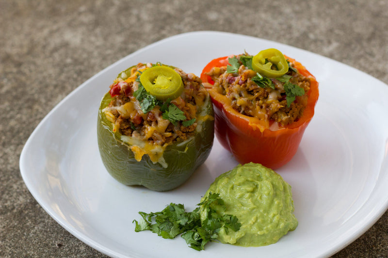 Mexican Stuffed Capsicum