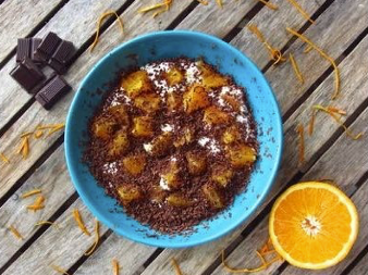 Orange and Chocolate Yogurt