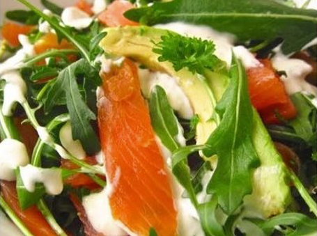 Smoked Salmon & Avocado Salad