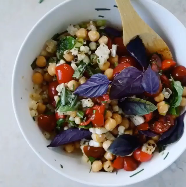 Summer Chickpea Salad