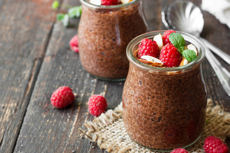 Mint Chocolate Chia Pudding