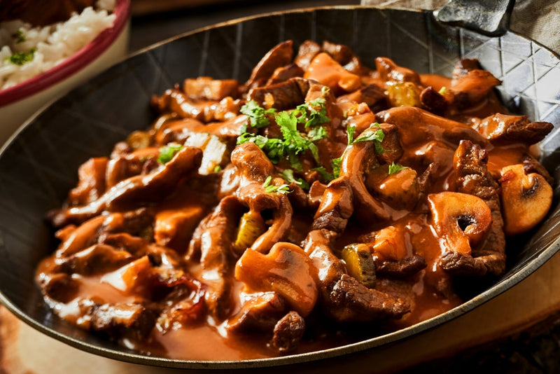 Beef or Veal Paprika