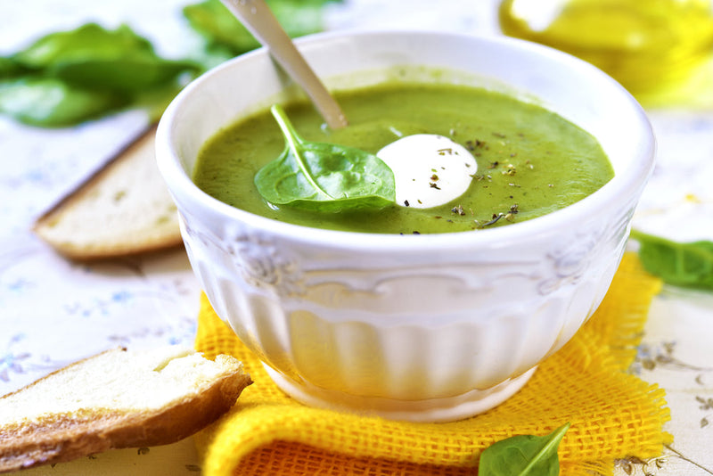 Zucchini and Basil Soup