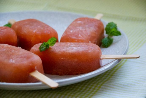 Pineapple and Watermelon Icy Poles