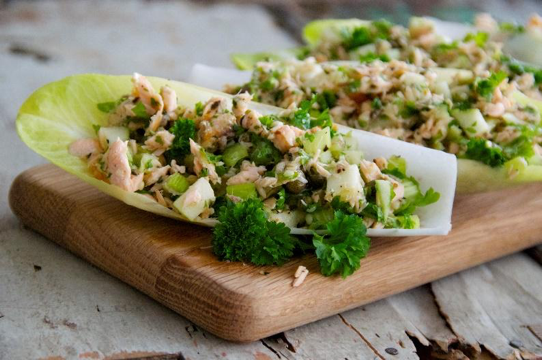 Salmon & Witlof Salad