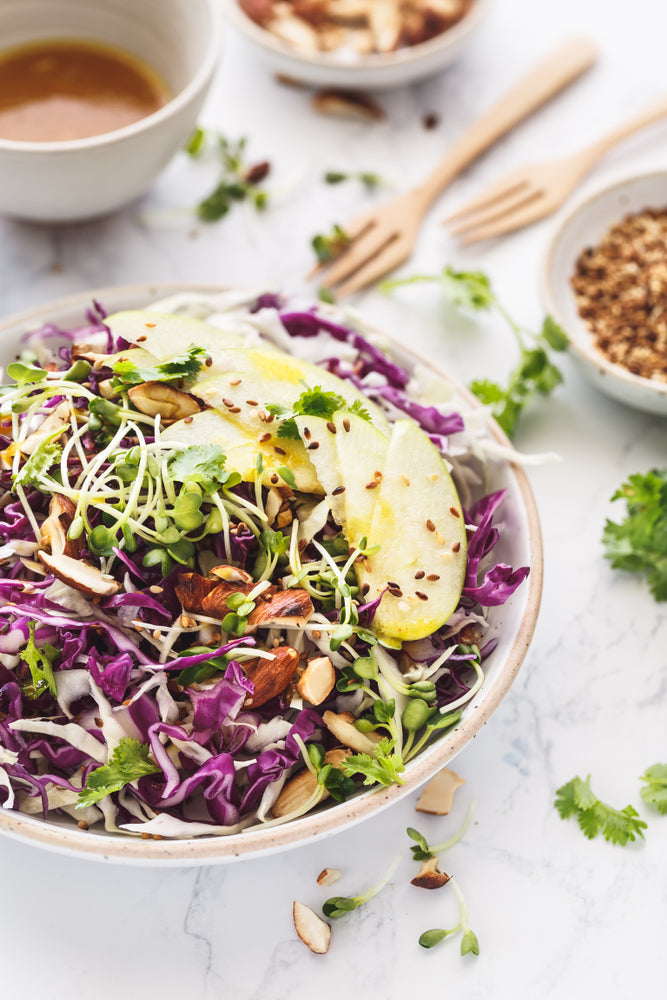 Red Cabbage and Fennel Salad