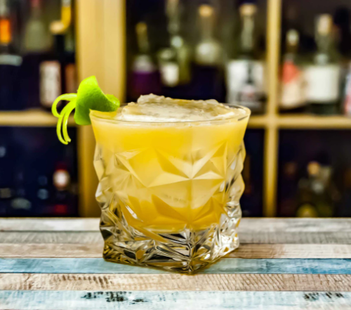 Apricot Whisky Sour