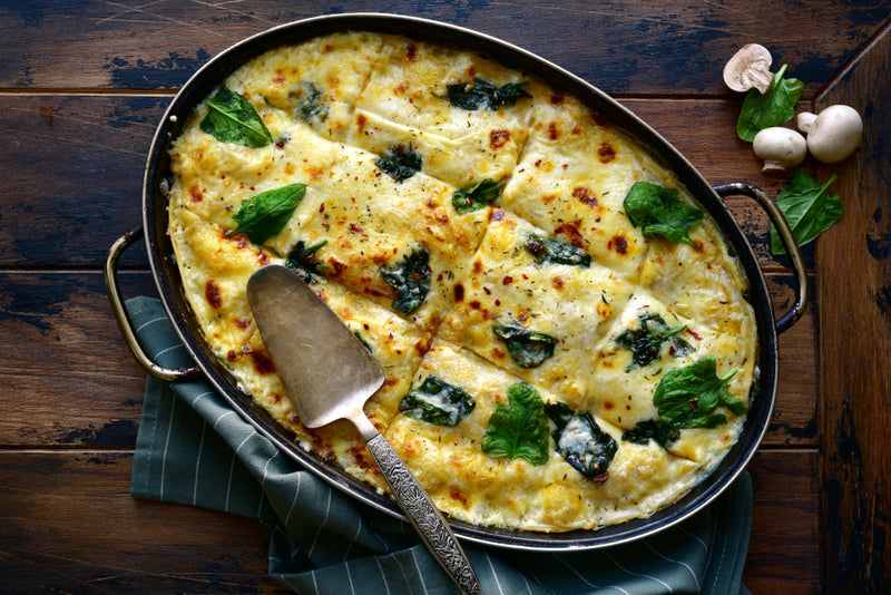 Silverbeet and Mushroom Pie