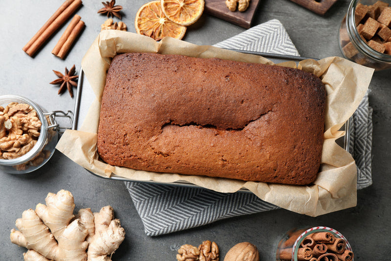 Vegan Gingerbread Loaf
