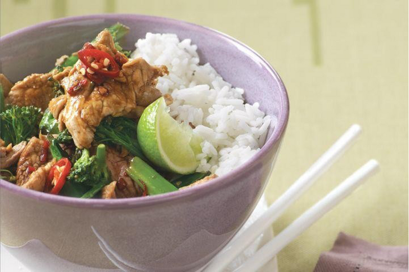 Pork & Broccolini Stir-Fry