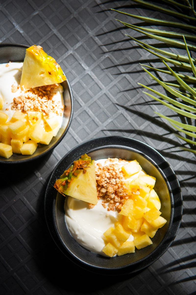 Mango and Pineapple Collagen Smoothie Bowl