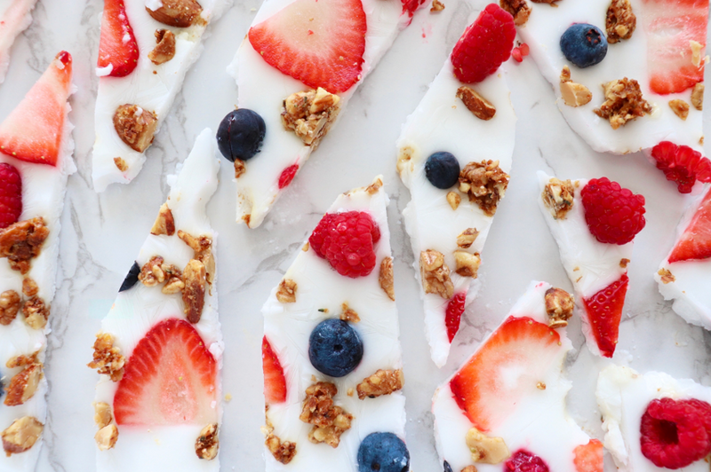 Coconut Yoghurt Bark