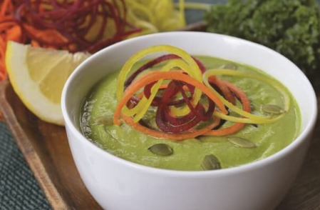 Spicy Kale Soup with Pepitas