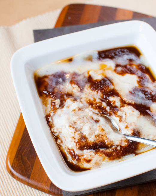 Cinnamon Roll Porridge