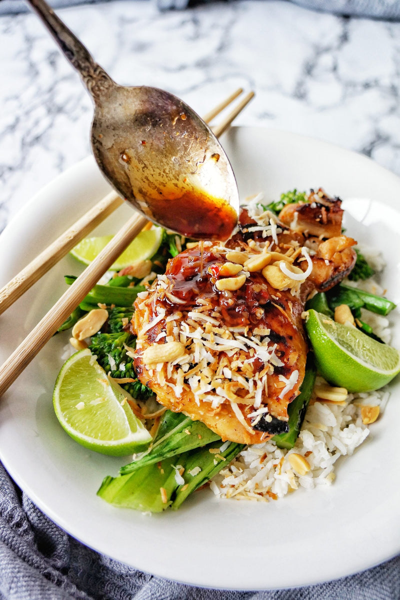 Seared Swordfish with Miso and Ginger Marinade