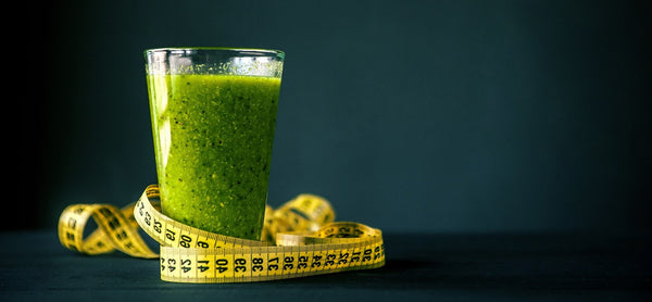 Dietetic,Drink,Glass,Green.,Weight,Loss,Concept.,Natural,Light,,Dark