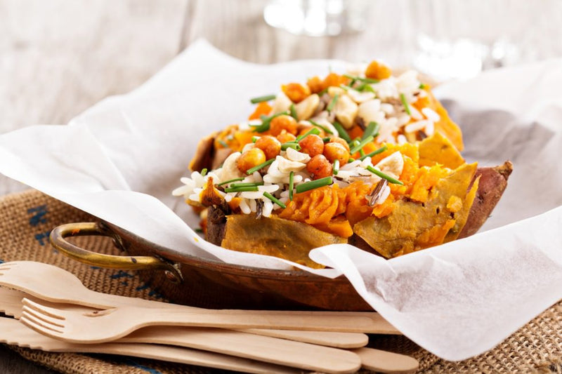 Stuffed Sweet Potato