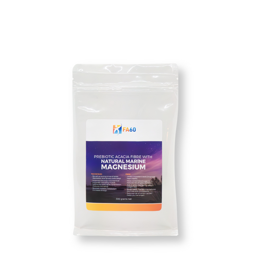 Prebiotic Acacia Fibre with Natural Marine Magnesium