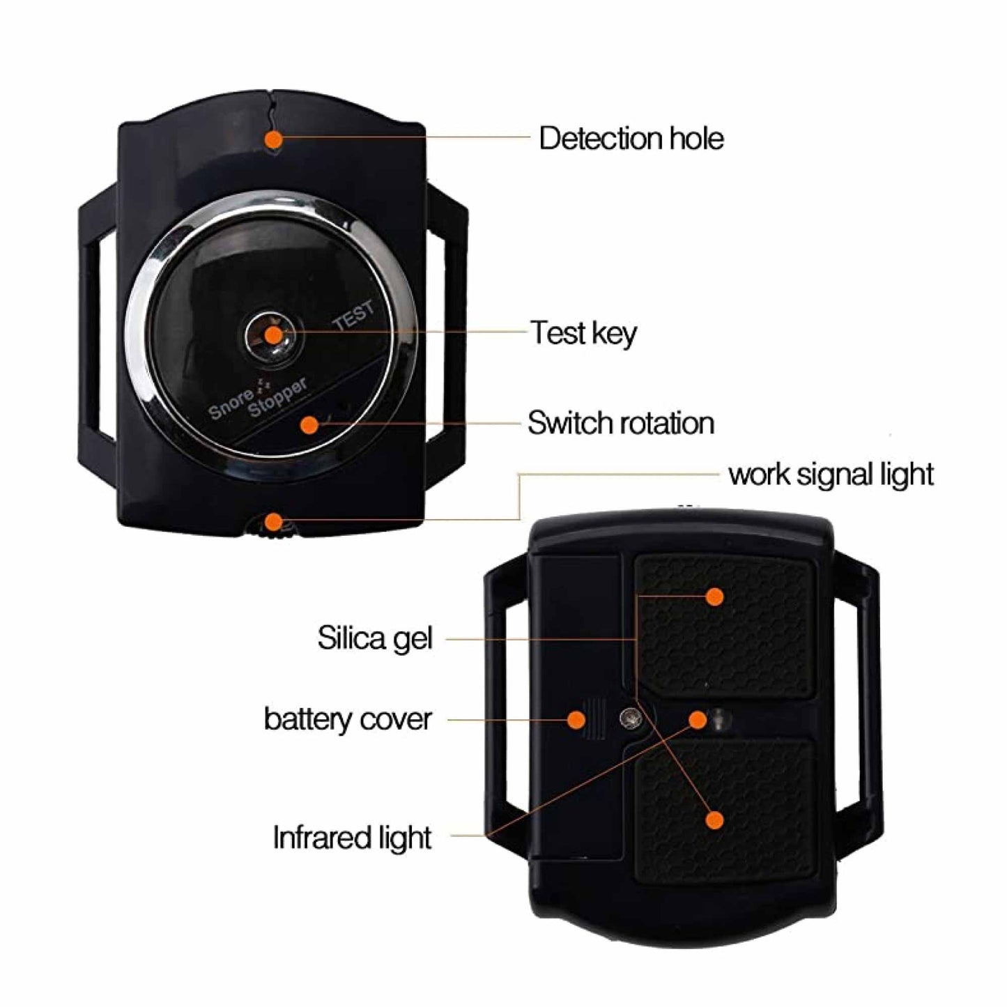 Anti Snoring Aid Stopper Watch – Wristband Sleeping Breathing Snore Device