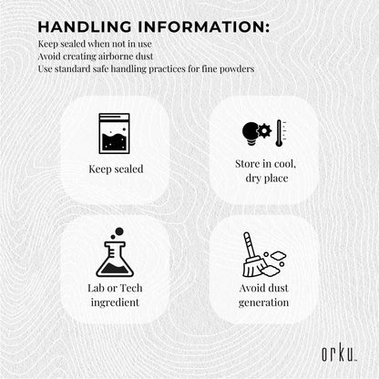Orku 400g Sodium Ascorbate - High Purity Soluble Crystalline Powder Ingredient