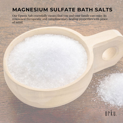 5kg USP Epsom Salt Pharmaceutical Grade – Magnesium Sulfate Body Bath Salts