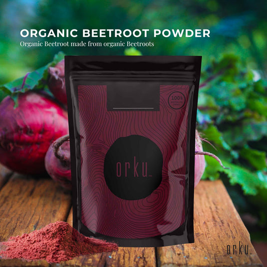 400g Organic Beetroot Powder Superfood Beet Root Supplement Beta Vulgaris