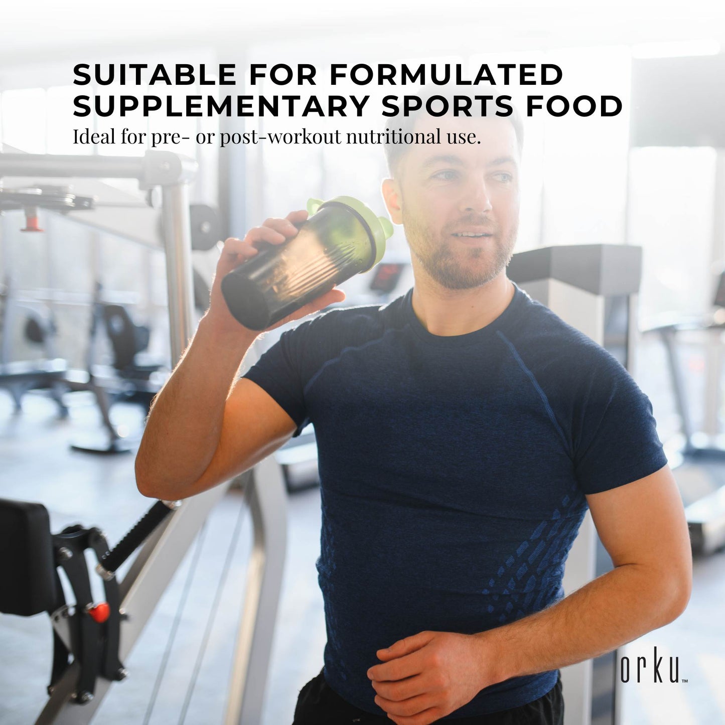 Orku 800g Creatine Monohydrate Powder Tub – 200 Mesh Micronised | 99.9% Purity