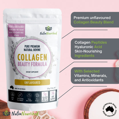 Collagen Beauty Formula Unflavoured - 225g