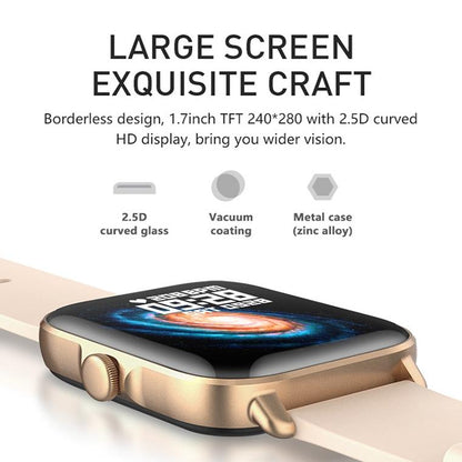 Smart Bluetooth Watch With Heart Rate Monitor Silver Gray