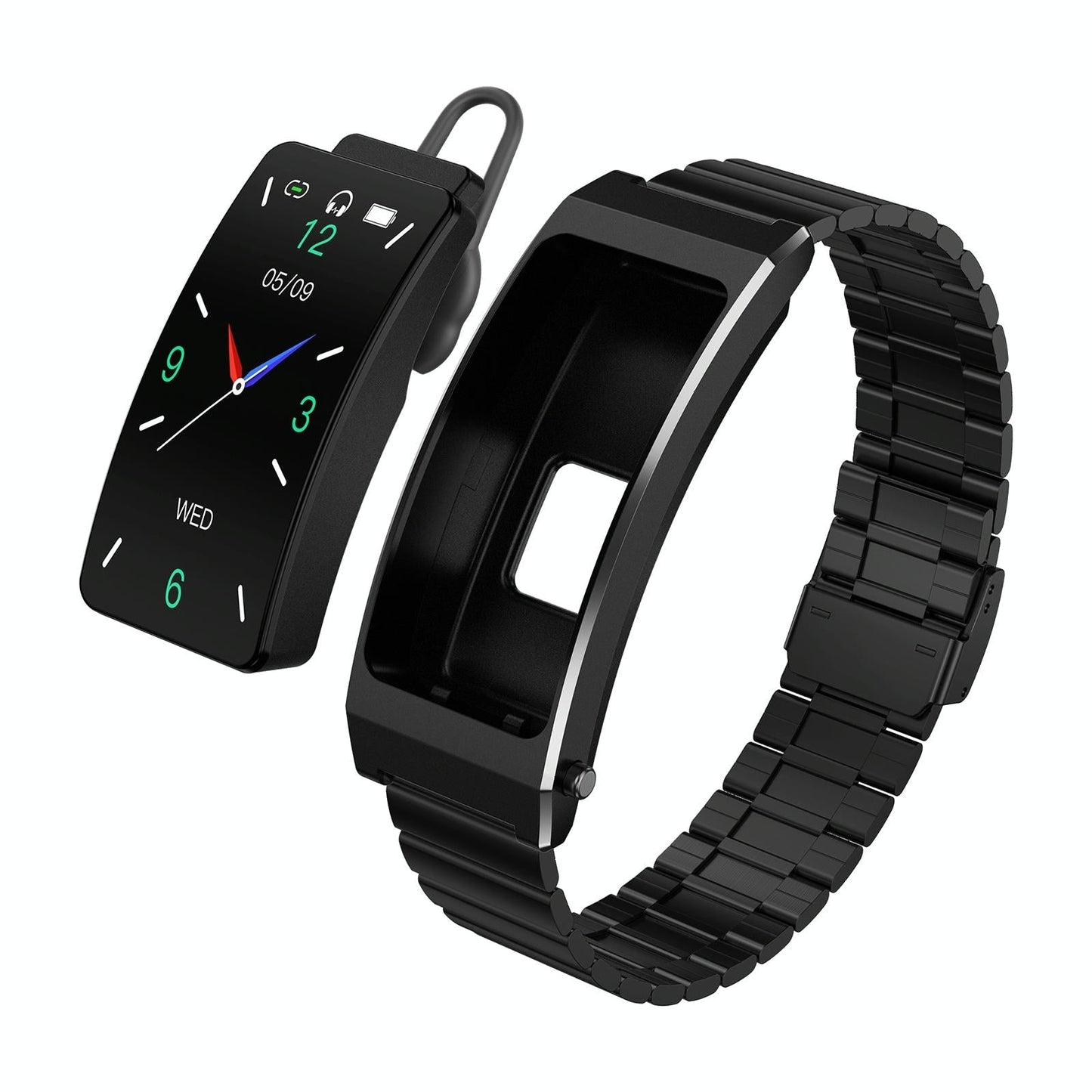 Sleep Oxygen Monitoring Smart Bracelet - Black