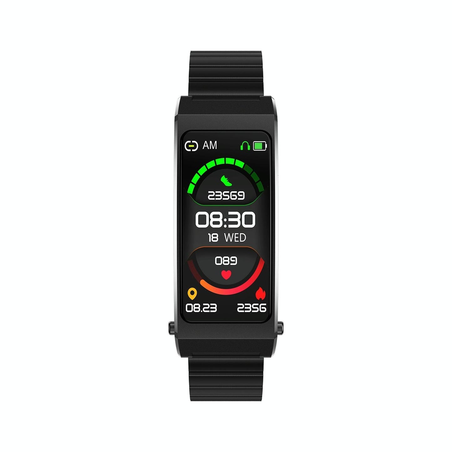 Sleep Oxygen Monitoring Smart Bracelet - Black