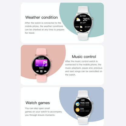 Smart Wristband With Sleep And Heart Monitoring - White