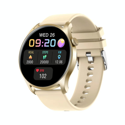 Smart Wristband With Sleep And Heart Monitoring - White