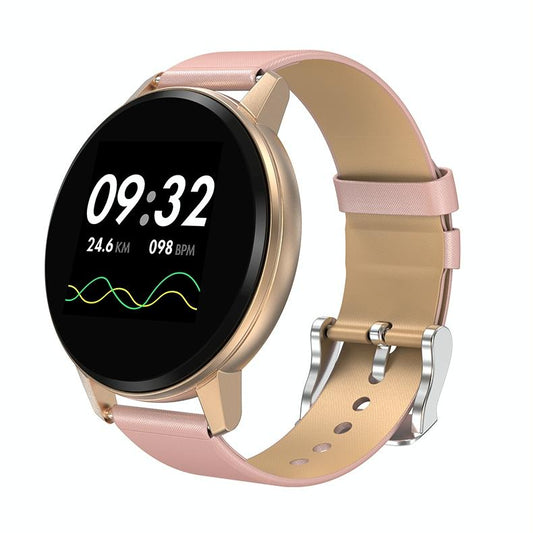 Waterproof Smart Bracelet With Colour Screen - Call Heart Bp Sleep Oxygen Monitoring - Gold