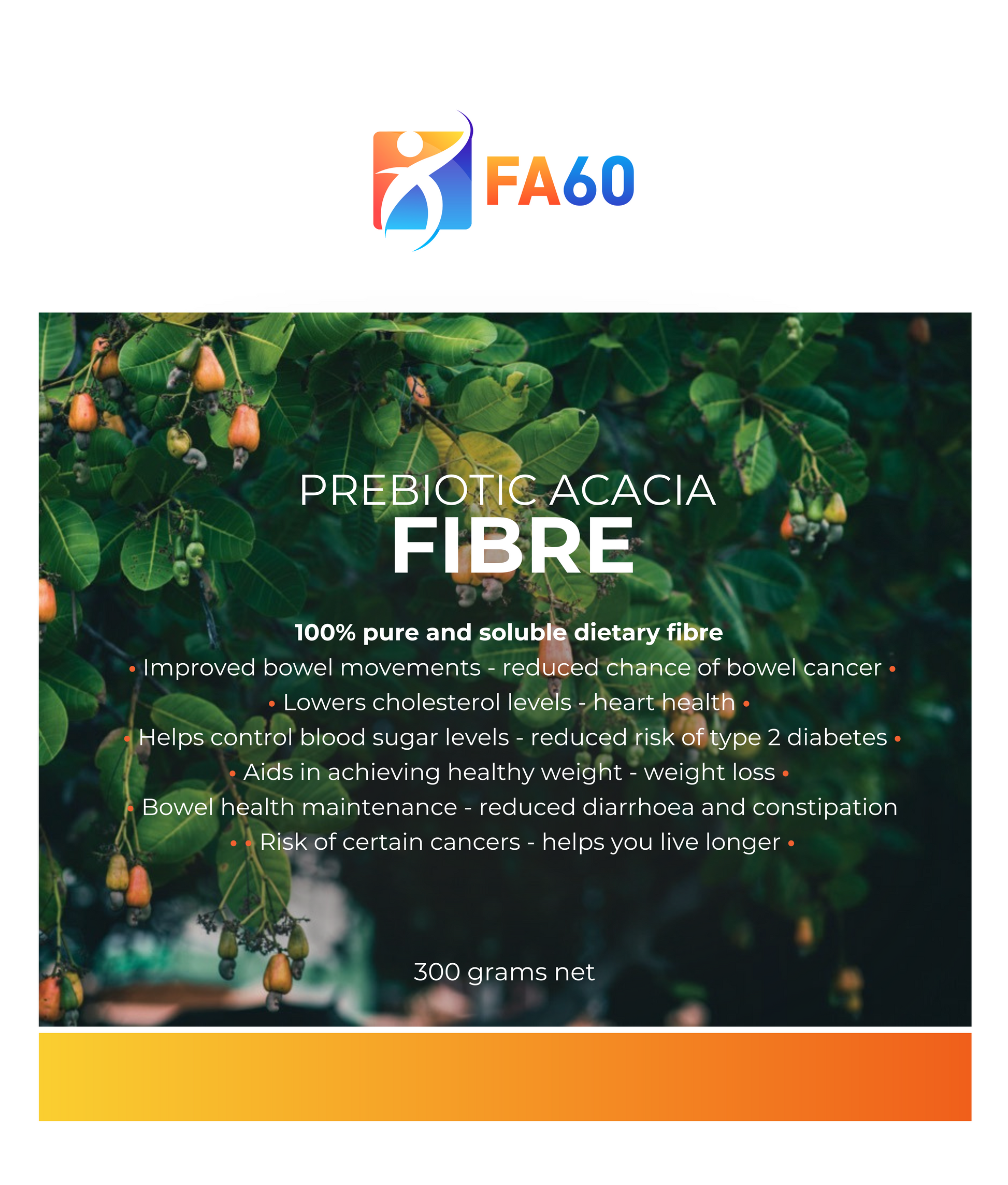 Prebiotic Acacia Fibre