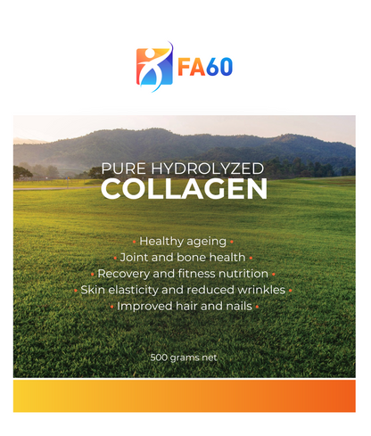 500g Pure Hydrolyzed Collagen Peptides